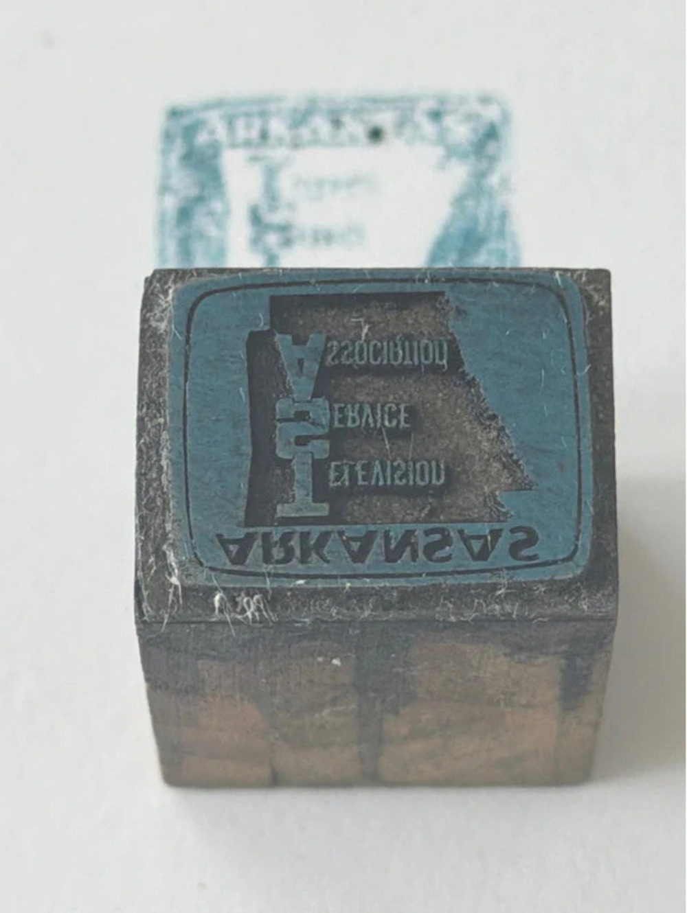 Vintage Printage Letterpress Block